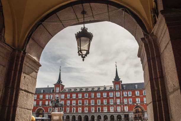 istock Plaza Mayor town square in Madrid, Spain 1190440610