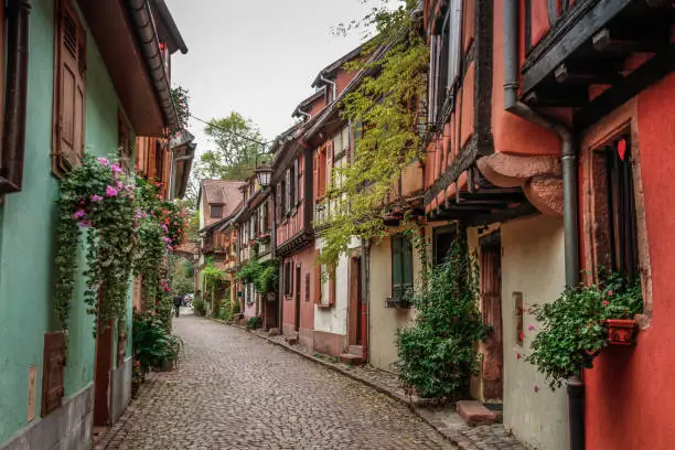Photo of Kaysersberg - one of the most beautiful villages of France, Alsace.