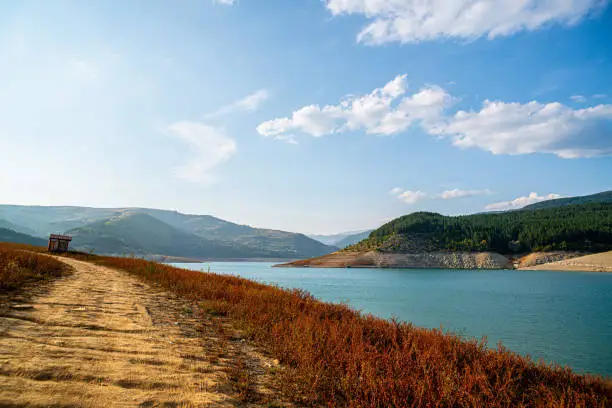 Photo of Amazing view of Zavoj lake on Old mountain