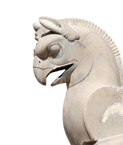istock Sculpture of griffin in Persepolis, Iran 1190444068