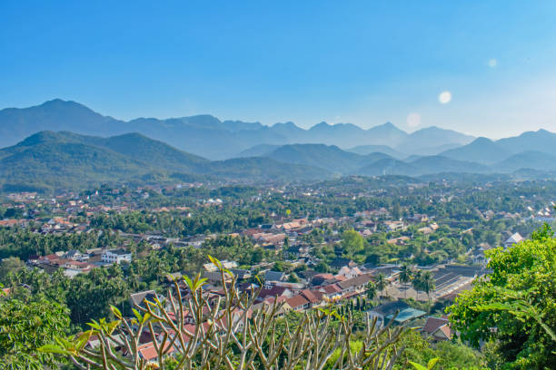 istock A view from Phou Si Hill-Luang Prabang-Laos 1190445289