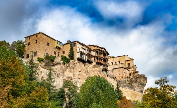 istock Panoramic view of Cuenca and famous hanging houses, Spain. 1190446438