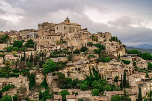 istock French medieval town in Provence - Gordes 1190446518
