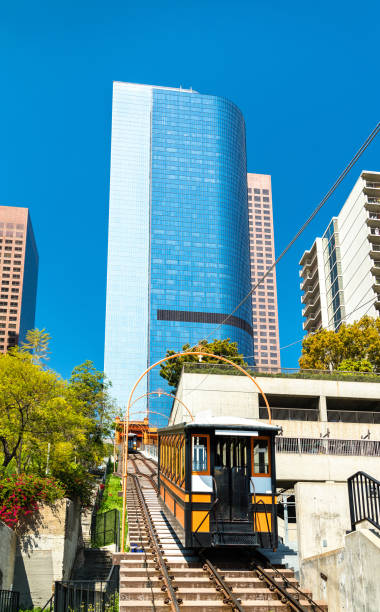 istock Angels Flight, a funicular railway in Downtown Los Angeles, California 1190449896