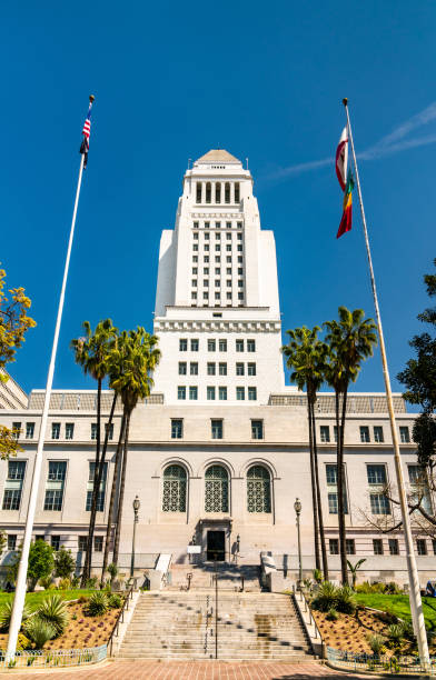 istock Los Angeles City Hall in California 1190449964