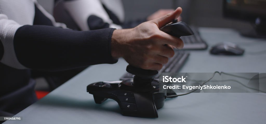 Man Using Remote Man Using Remote Controller Stock Photo - Download Image Now - Control ...