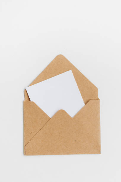 istock craft envelope mock up card lettering background 1190458829