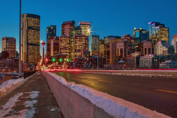 istock City Light Trails At Night 1190463033