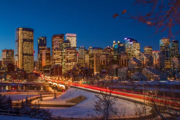 istock City Light Trails At Night 1190463075
