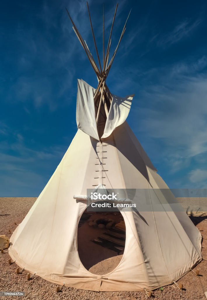 Stuck In The Smoke Hole Of Our Tipi Traditional Ute Tipi A Traditionally Made Of Animal Skins And Wooden
