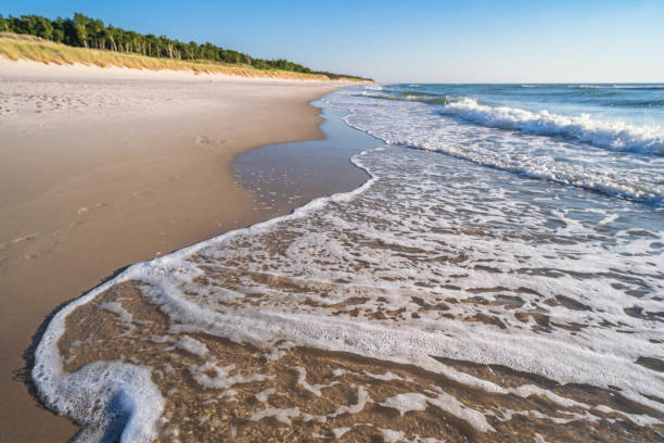 istock azure sea waves under a blue sky sunny summer day 1190463727