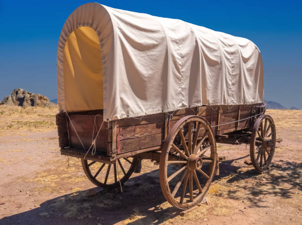 istock Traditional pioneer wagon, Utah, USA 1190463754