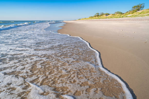 istock azure sea waves under a blue sky sunny summer day 1190464110