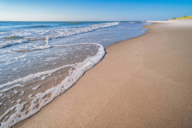 istock azure sea waves under a blue sky sunny summer day 1190464404
