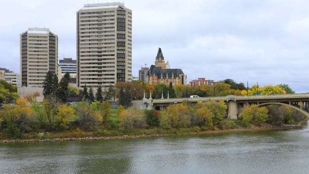 istock Saskatoon cityscape and South Saskatchewan River 1190464951