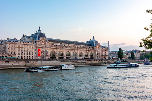 Paris, France - May 2019: Orsay museum (Musee d’Orsay) in Paris