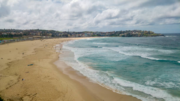 istock Bondi Beach, Sydney view of the waves 1190472868