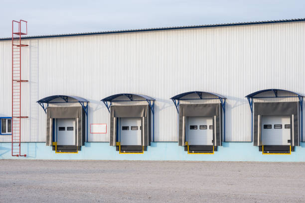 istock Exterior of the storage at morning time. 1190475621