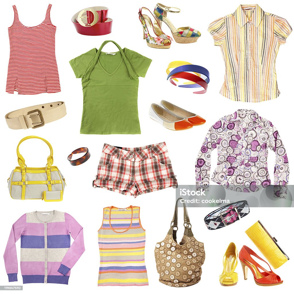 Lady's clothing  Apron Stock Photo