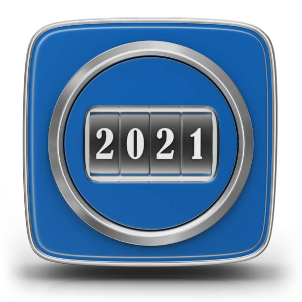 istock Year 2021 - Combination of Numbers 1190478341