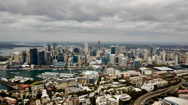 istock Aerial View of Sydney CBD and Harbour 1190481986
