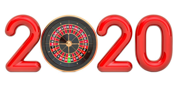 istock 2020 Casino and gambling industry concept, 3D rendering isolated on white background 1190487549