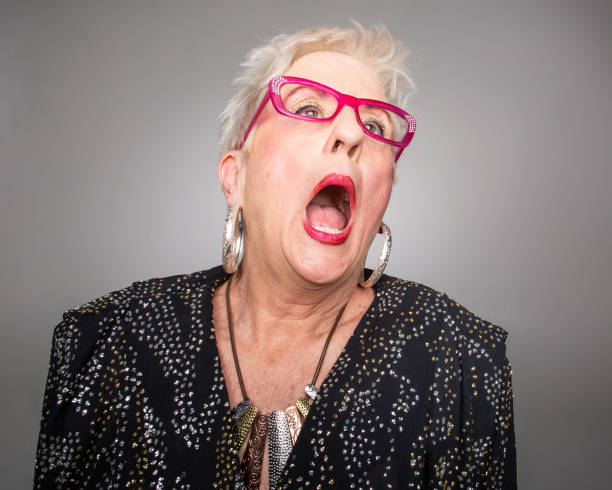 istock Facial Expression Joy Senior Woman 1190488259