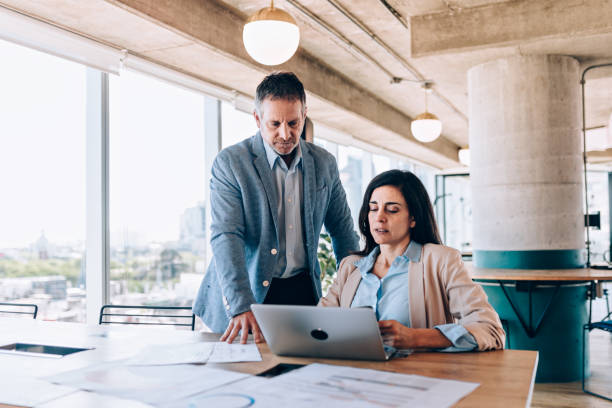 istock Coworkers at the office 1190494771