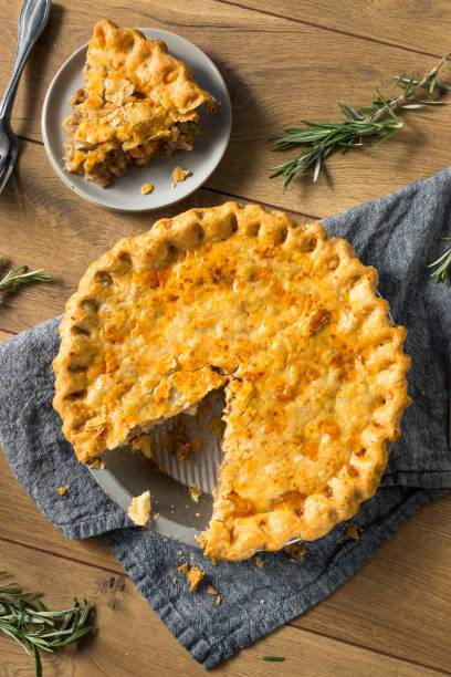 istock Homemade Candaian Tourtiere Meat Pie 1190495104