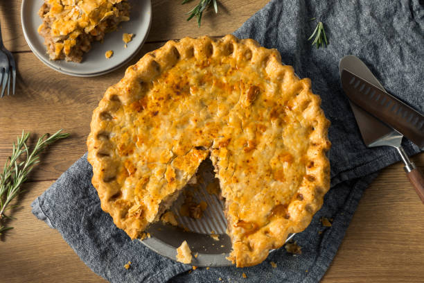 istock Homemade Candaian Tourtiere Meat Pie 1190495768