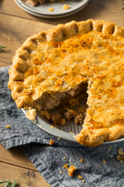 istock Homemade Candaian Tourtiere Meat Pie 1190496178