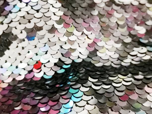istock Bright and shiny scaly background. 1190499949