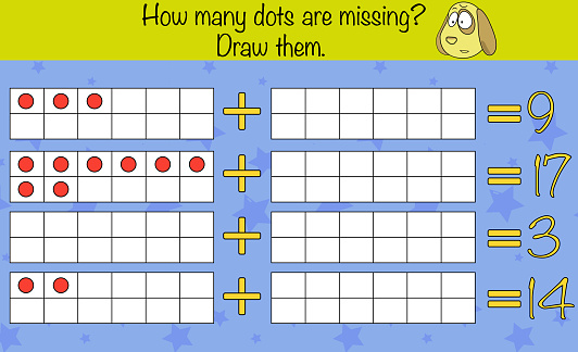 Math Question Game Math Puzzle Game Children Education Game Iq Test Brain Training Stock ...