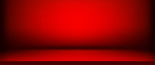 istock Luxury red abstract background. Christmas Valentines layout design,studio,room. Business report with smooth circle gradient color. Vector illustration 1190508083