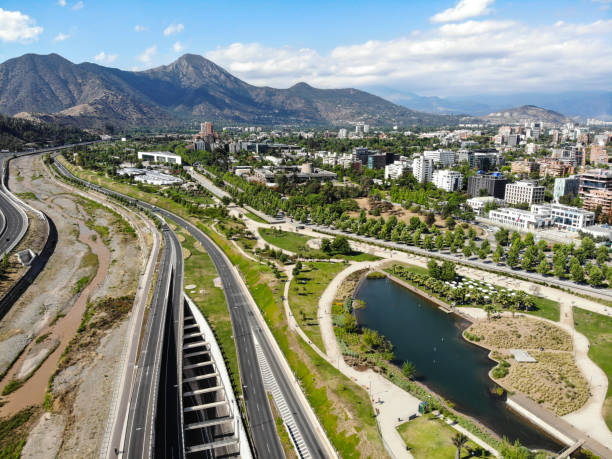 Bicentennial Park in Santiago, Chile