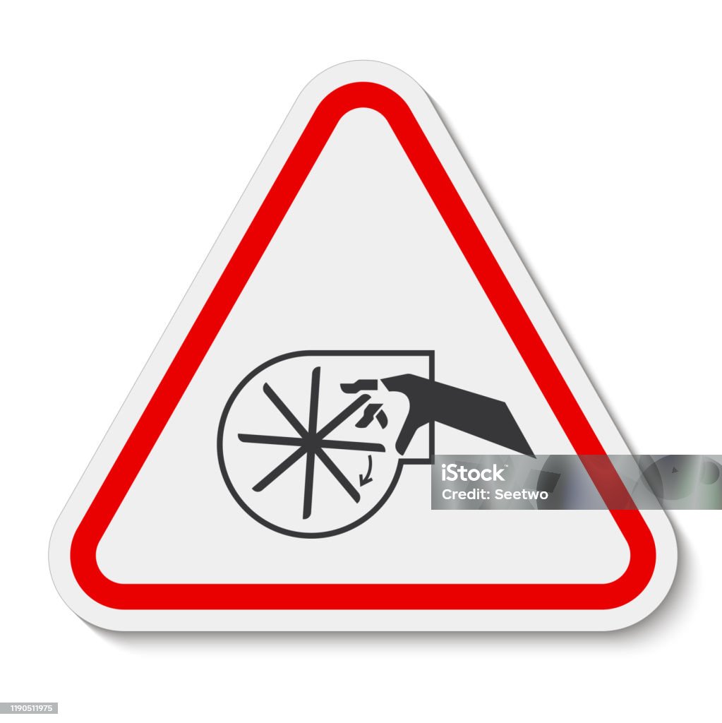 Cắt Ngón Tay Hoặc Ký Hiệu Biểu Tượng Lưỡi Dao Xoay Bàn Cô Lập Trên ...