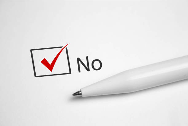 istock Stock photo No check box, check No. 1190518344