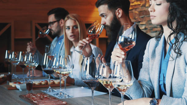 istock Friends tasting wine together 1190518377