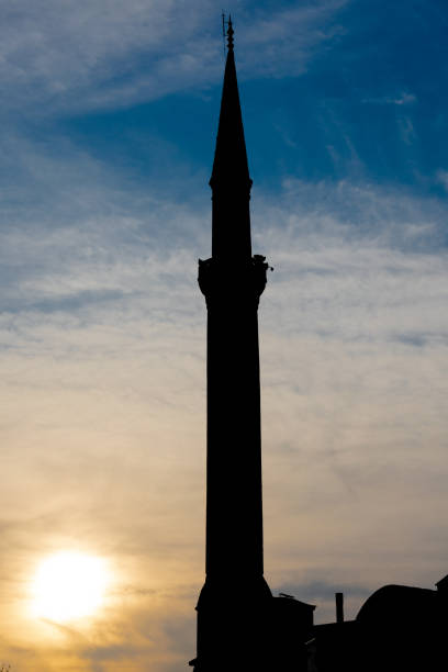 istock Blue mosque or Sultan Ahmed Mosque minaret 1190519251