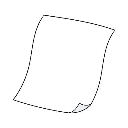 Cartoon Blank Piece Of Paper Stock Illustration - Download Image Now - Advertisement, Art, At The Edge Of - iStock Cartoon Blank Piece Of Paper Stock Illustration - Download Image Now - Advertisement, Art, At The Edge Of - iStock