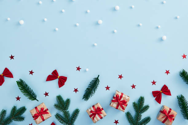istock Christmas tree branch and xmas decoration 1190533420