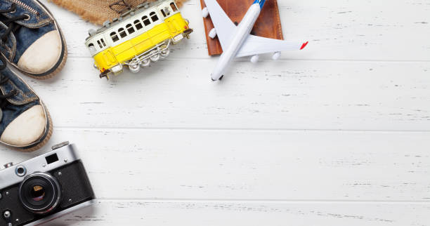 istock Travel vacation background concept 1190537114
