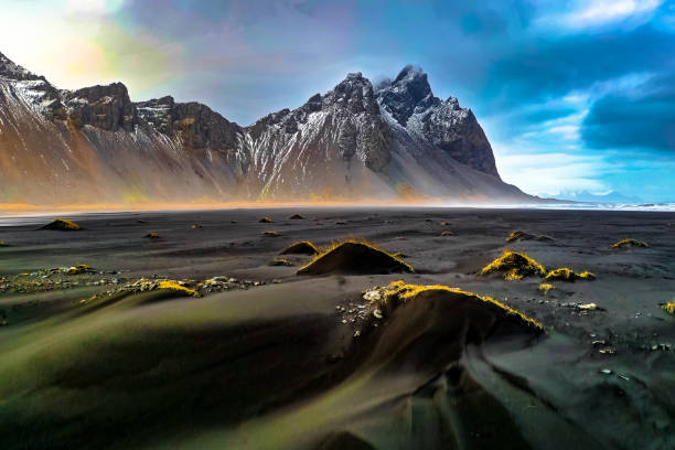 istock Vestrahorn Bird's-eye view Iceland 1190540535