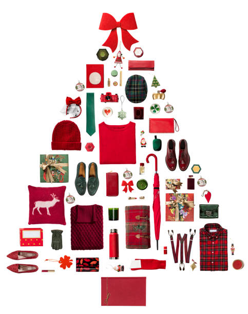 istock Christmas tree made of gifts 1190540671