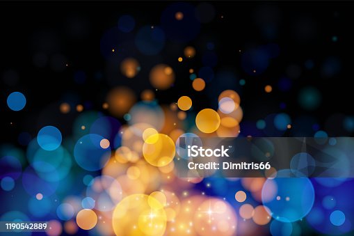 istock Glowing vector blurred background. 1190542889