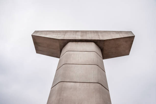 istock Concrete supports on the construction of the bridge 1190545623