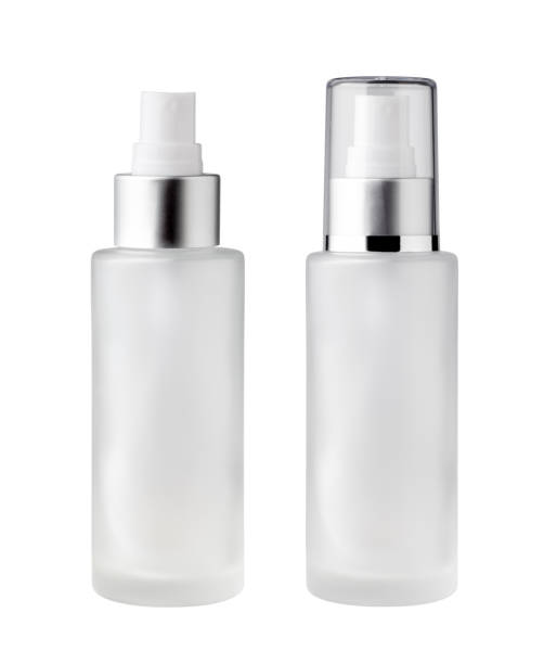 istock Glass bottle with white spray nozzle 1190550905