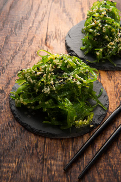 istock Spicy wakame salad 1190575962