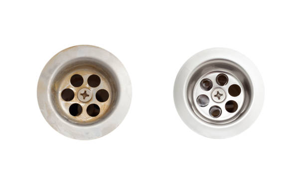 istock Real photo - siphon for bath and sink before and after cleaning 1190579010