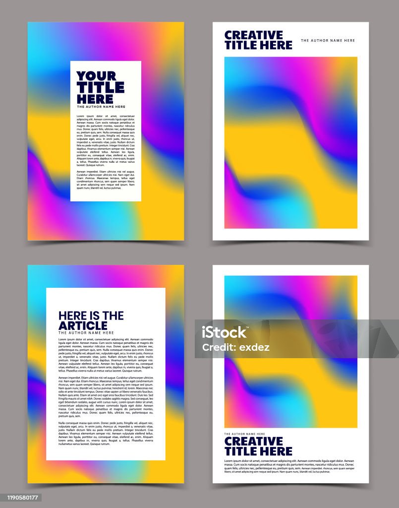 Cover Modrn Modern Cover Design Stock Illustration - Download Image Now - Abstract ...